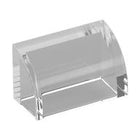 LEGO® los onderdeel Dakpan Gebogen in kleur Doorzichtig 7134
