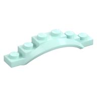 LEGO® los onderdeel Spatbord in kleur Licht Aqua 62361