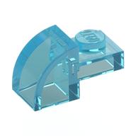 Plaatje in Gallery viewer laden, LEGO® onderdeel Dakpan Gebogen Doorzichtig Lichtblauw 5841