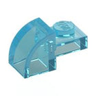 LEGO® onderdeel Dakpan Gebogen Doorzichtig Lichtblauw 5841
