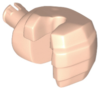 LEGO® los onderdeel Lijf Accessoire Lichte Noga 10127