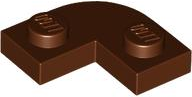 Plaatje in Gallery viewer laden, LEGO® los onderdeel Plaat Rond Roodachtig Bruin 79491