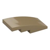 Plaatje in Gallery viewer laden, LEGO® los onderdeel Dakpan Gebogen Donker Geelbruin 93606