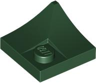Plaatje in Gallery viewer laden, LEGO® los onderdeel Steen Boog in kleur Donkergroen 4190