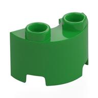 Plaatje in Gallery viewer laden, LEGO® los onderdeel Cilinder in kleur Fel Groen 68013