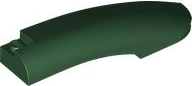 Plaatje in Gallery viewer laden, LEGO® los onderdeel Wig in kleur Donkergroen 77182