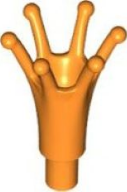 Plaatje in Gallery viewer laden, LEGO® los onderdeel Hoofddeksel Accessoire Oranje 25516