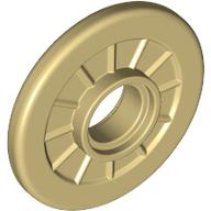 Plaatje in Gallery viewer laden, LEGO® los onderdeel Wiel in kleur Geelbruin 80441pb02