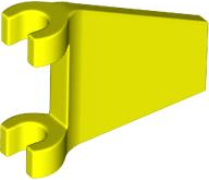 Plaatje in Gallery viewer laden, LEGO® los onderdeel Vlag in kleur Neon geel 80324