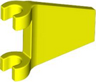 LEGO® los onderdeel Vlag in kleur Neon geel 80324