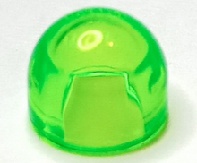 Plaatje in Gallery viewer laden, LEGO® onderdeel Steen Rond Doorschijnend Helder Groen 6908