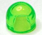 LEGO® onderdeel Steen Rond Doorschijnend Helder Groen 6908