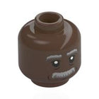 LEGO® los onderdeel Hoofd in kleur Omber 3626pb3832