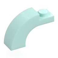 LEGO® los onderdeel Steen Boog in kleur Licht Aqua 5843