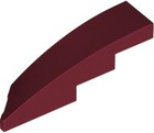 LEGO® los onderdeel Wig in kleur Donkerrood 5414