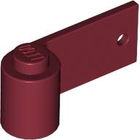 LEGO® los onderdeel Deur in kleur Donkerrood 3821