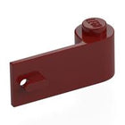 LEGO® los onderdeel Deur in kleur Donkerrood 3821