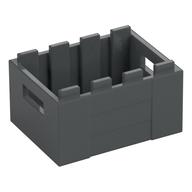 Plaatje in Gallery viewer laden, LEGO® los onderdeel Container Donker Blauwachtig Grijs 30150