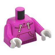 LEGO® los onderdeel Lijf met Motief Donker Roze 973pb5917c01