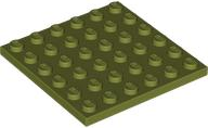 Plaatje in Gallery viewer laden, LEGO® los onderdeel Plaat Algemeen in kleur Olijfgroen 3958