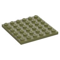Plaatje in Gallery viewer laden, LEGO® los onderdeel Plaat Algemeen in kleur Olijfgroen 3958