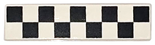 Plaatje in Gallery viewer laden, LEGO® los onderdeel Tegel met Motief in kleur Wit 2431pb0905