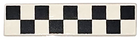 LEGO® los onderdeel Tegel met Motief in kleur Wit 2431pb0905