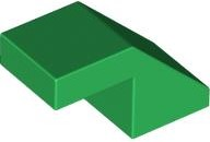 Plaatje in Gallery viewer laden, LEGO® los onderdeel Dakpan Algemeen in kleur Groen 28192