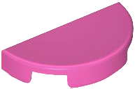 Plaatje in Gallery viewer laden, LEGO® los onderdeel Tegel Rond in kleur Donker Roze 1748