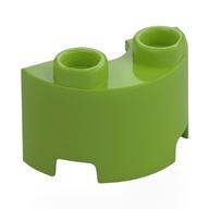 Plaatje in Gallery viewer laden, LEGO® los onderdeel Cilinder in kleur Limoen 68013