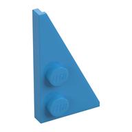 Plaatje in Gallery viewer laden, LEGO® los onderdeel Wig Plaat Donker Azuurblauw 65426