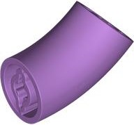 Plaatje in Gallery viewer laden, LEGO® los onderdeel Steen Rond in kleur Medium Lavendel 5489