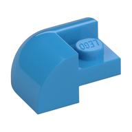 LEGO® los onderdeel Dakpan Gebogen Donker Azuurblauw 5846