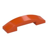LEGO® los onderdeel Dakpan Gebogen Roodachtig Oranje 93273