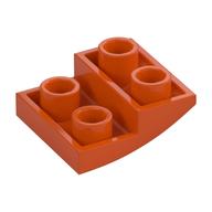 LEGO® Dakpan Gebogen Omgekeerd Roodachtig Oranje 32803