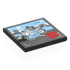 LEGO® los onderdeel Tegel met Motief Zwart 1751pb048
