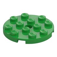 LEGO® los onderdeel Plaat Rond in kleur Fel Groen 60474