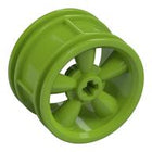 LEGO® los onderdeel Wiel in kleur Limoen 42716