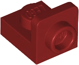 Plaatje in Gallery viewer laden, LEGO® los onderdeel Beugel in kleur Donkerrood 36840