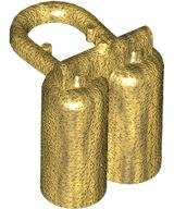 LEGO® los onderdeel Lijf Accessoire in kleur Parel Goud 3838
