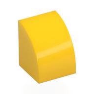 Plaatje in Gallery viewer laden, LEGO® los onderdeel Dakpan Gebogen in kleur Geel 7126