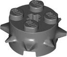 LEGO® onderdeel Steen Rond Donker Blauwachtig Grijs 27266