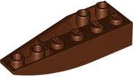 Plaatje in Gallery viewer laden, LEGO® los onderdeel Wig in kleur Roodachtig Bruin 41764