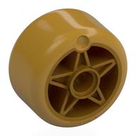 LEGO® los onderdeel Wiel in kleur Parel Goud 6278pb04