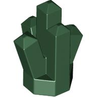 Plaatje in Gallery viewer laden, LEGO® los onderdeel Rots in kleur Donkergroen 52