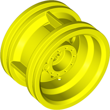 Plaatje in Gallery viewer laden, LEGO® los onderdeel Wiel in kleur Neon geel 56145