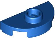LEGO® los onderdeel Plaat Rond in kleur Blauw 1745