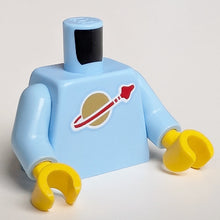 Plaatje in Gallery viewer laden, LEGO® Lijf met Motief Helder Lichtblauw 973p90new2c15