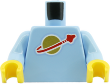 Plaatje in Gallery viewer laden, LEGO® Lijf met Motief Helder Lichtblauw 973p90new2c15