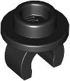LEGO® los onderdeel Plaat Rond in kleur Zwart 5264